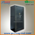 gun safe with high security mechanical code lock w/3 stages lock device of cylinder